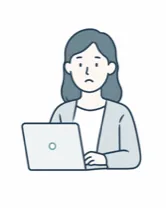 管理会社への伝え方に悩む人のイラスト
